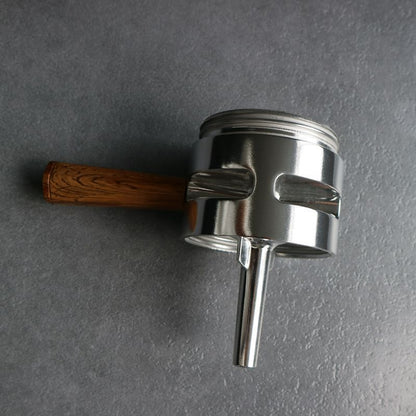 Two-Cup Coffee Pot Double Valve Moka Pot