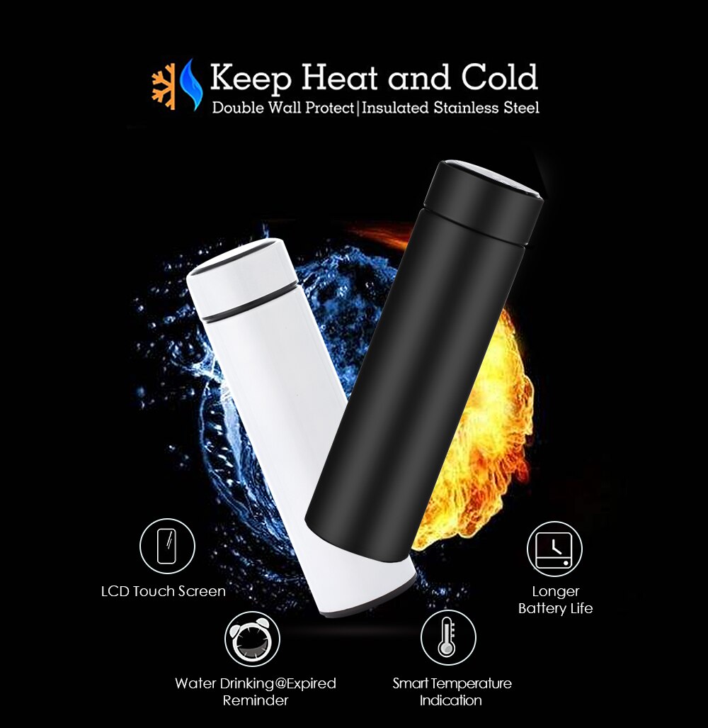 ThermoGlow - Termo con Pantalla LED